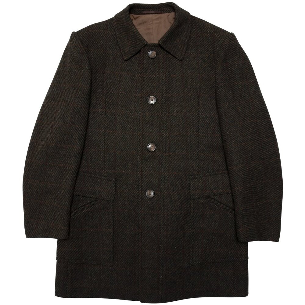 RENGAS PUKU (Finland) 70s Vintage, Windowpane Tweed